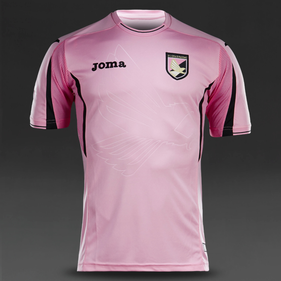 T-Shirt Settantallora J3816 – Ultras Palermo Old School, Rosa E Nero