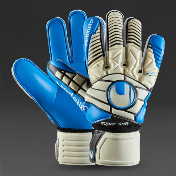 Uhlsport Jnr Eliminator Supersoft Kids Goalie Gloves Goalkeeping