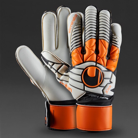 Uhlsport Eliminator Soft SF Goalie Gloves Goalkeeping Black