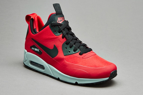 Geven Neuken Overjas Nike Sportswear Air Max 90 Mid Winter - Mens Shoes - Gym Red / Black / Wolf  Grey | Pro:Direct Soccer