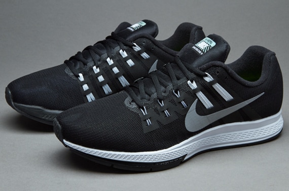 Nike Air Zoom Structure Flash - Mens Shoes - Black/Reflect Silver-Cool Grey-Pure Platinum