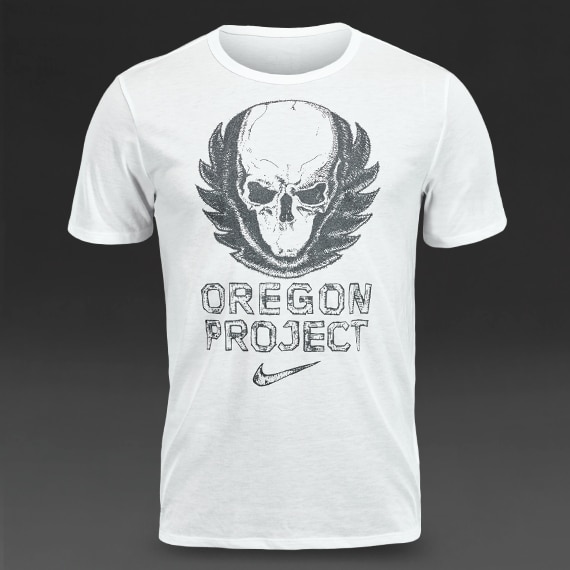 Nike Run P Oregon Project Tee - - White/(Black)