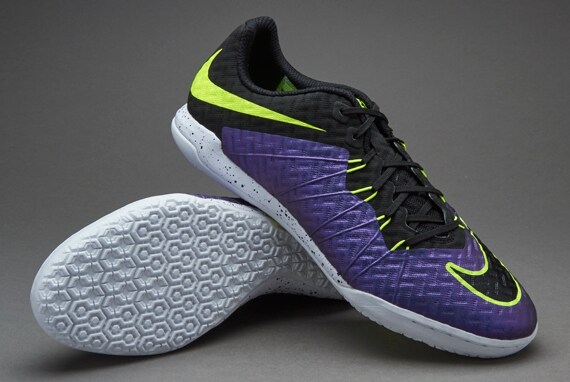 Susurro horno Hacer la vida Nike HypervenomX Finale IC - Zapatillas de fútbol sala-Hyper  Grape-Negro-Volt | Pro:Direct Soccer