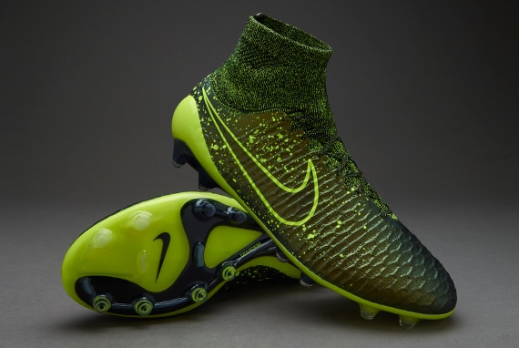 Nike Magista Obra FG Dark Citron Volt Black