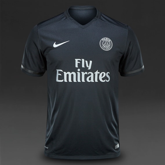 Nike Maillot Foot Maillot Psg Fly Emirates Noir Maillot De Foot à