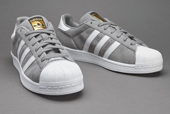 Mens Shoes - adidas Originals Superstar - Grey / White / Solid Grey - S75141 | Pro:Direct