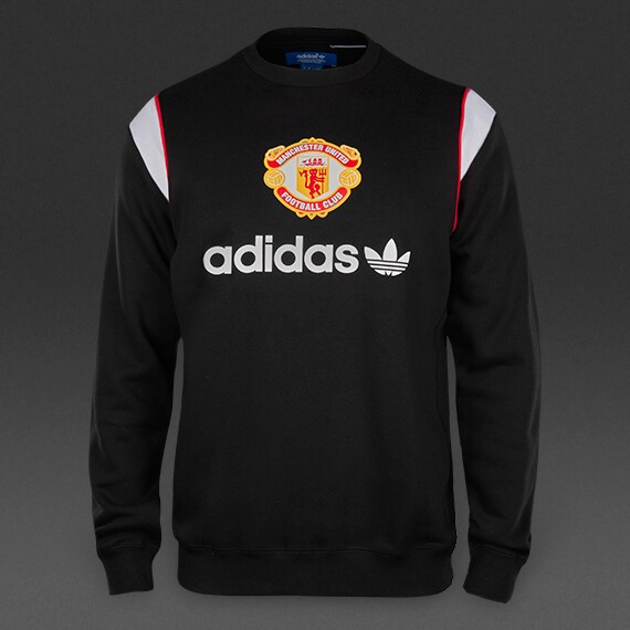 adidas Originals Manchester United Crew Top - Mens Clothing