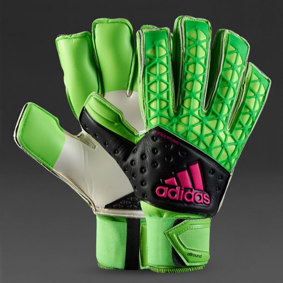 Mechanica Geaccepteerd knal adidas Ace Zones Allround - Goalie Gloves - Goalkeeping - Solar Green/Core  Black/Shock Pink/White 