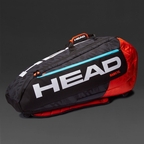 Head Radical 9R Supercombi Bags Luggage Anthrcite Orange Pro Direct Tennis