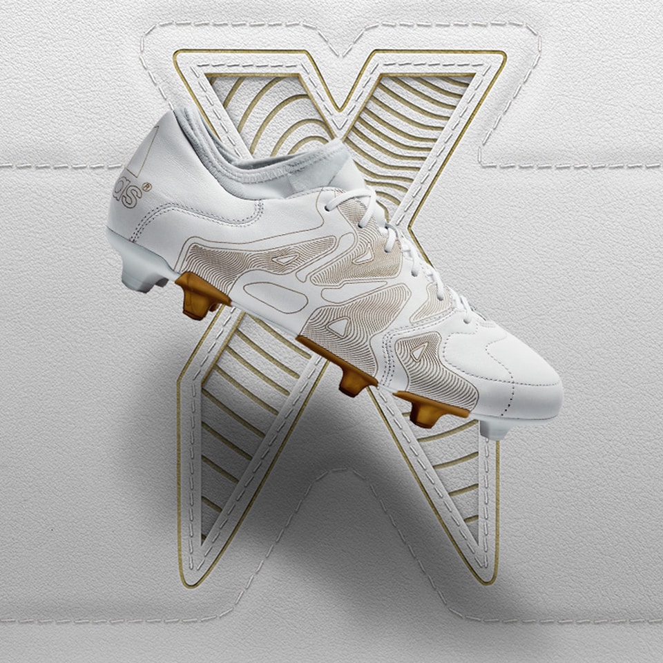Ocurrencia Mortal Tomar un baño adidas X 15.1 Etch FG/AG Leather - Mens Soccer Cleats - Firm Ground -  White/White 