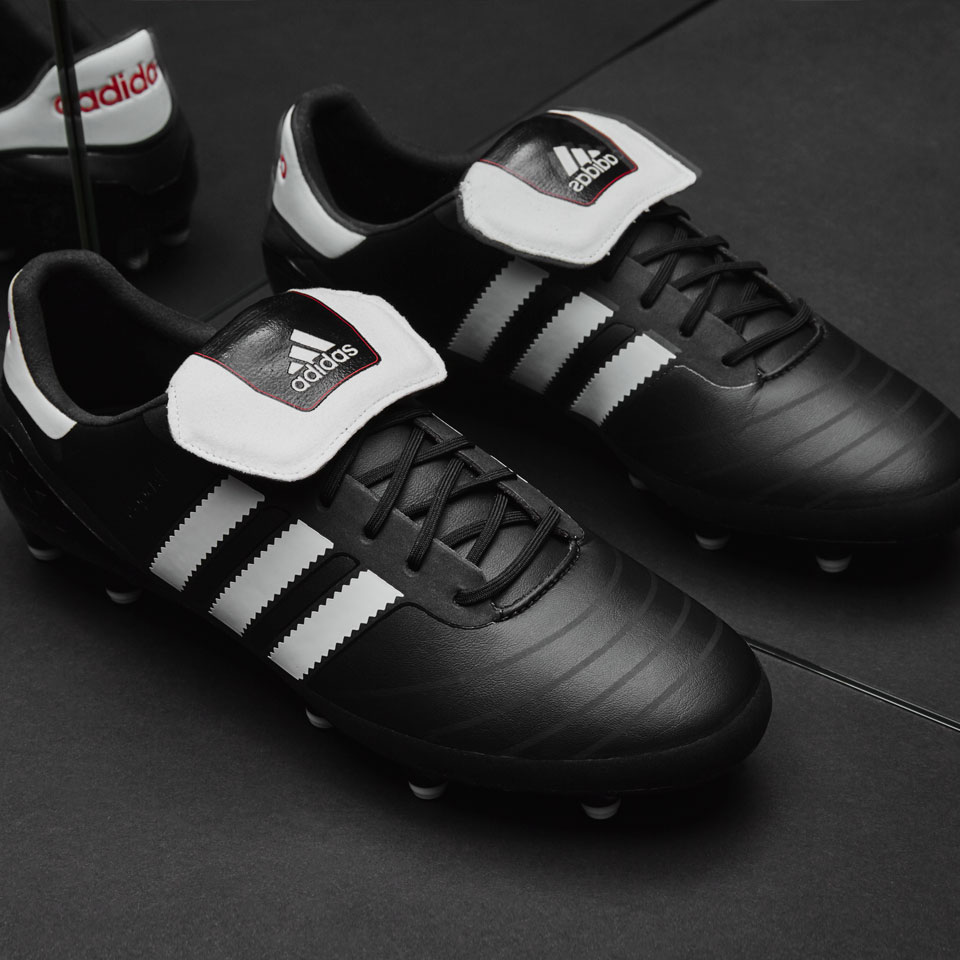 adidas Mundial SL FG fútbol- firmes-Negro Core-Blanco-Rojo | Pro:Direct Soccer