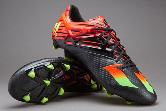 hybride Erfenis Respectievelijk adidas MESSI 15.1 FG - Mens Soccer Shoes - Firm Ground - Core Black/Solar  Green/Solar Red | Pro:Direct Soccer