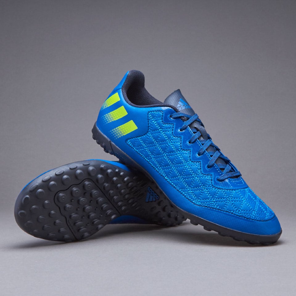 ACE 16.3 - Mens Cleats - Turf Trainer Equatic Blue/Night Navy/Semi Solar Slime