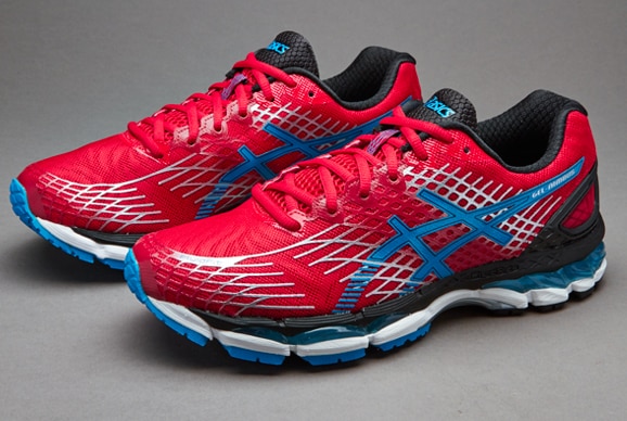 Telegraaf Industrieel lekkage Mens Shoes - Asics Gel-Nimbus 17 - Red/Turquoise/Black - T507N-2340 |  Pro:Direct Running