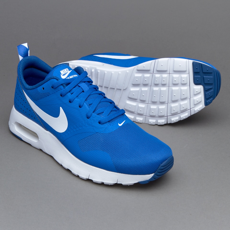 Nike Air Tavas (GS) para niños-Zapatillas para chicos-Cobalto/Blanco/Azul | Pro:Direct Soccer