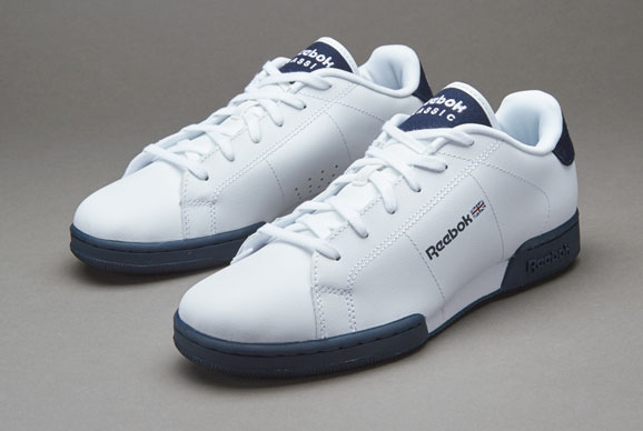 Reebok Kids NPC LI - Boys Shoes - White / Navy / Pop | Pro:Direct Soccer
