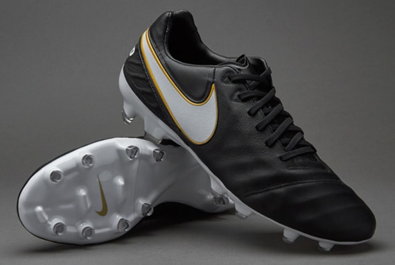 cama detección grado Nike Tiempo Legacy II FG - Botas de futbol-Terrenos  firmes-Negro/Blanco/Dorado metalizado | Pro:Direct Soccer