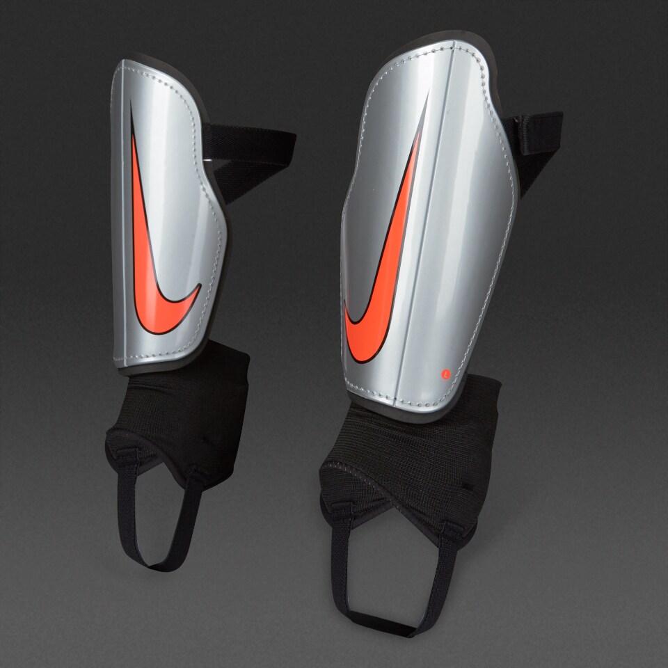 Ananiver Artefacto En la cabeza de Espinilleras Nike Charge 2.0 -Espinilleras de futbol-Gris/Negro/Hyper  naranja | Pro:Direct Soccer