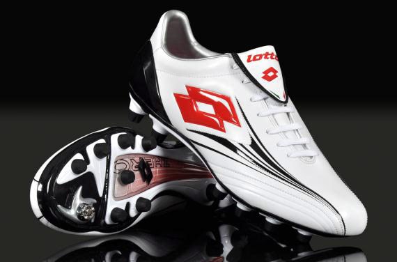 Lotto Rugby Boots - Zhero Evolution - FG - White/Black | Pro Direct ...