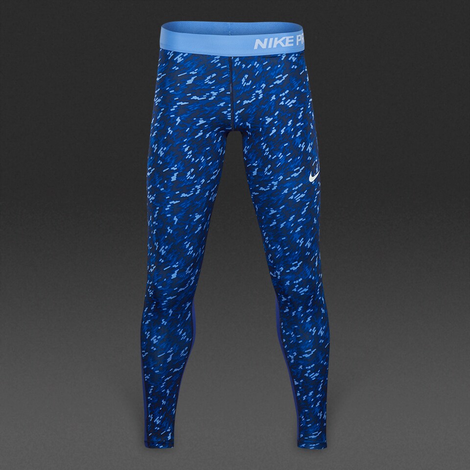 Nike Girls Pro Cool Aallover Print Tights Girls Clothing