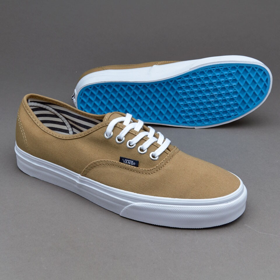 Mens Shoes - Vans Authentic - Deck Club Khaki - V4MKIPT