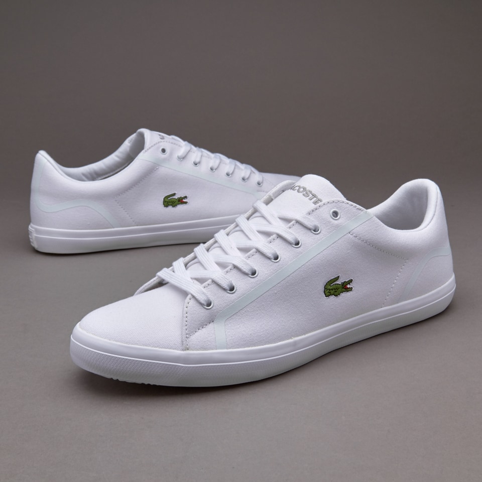 Mens Shoes - Lacoste Lerond - White - 731SPM0053001 | Pro:Direct Soccer