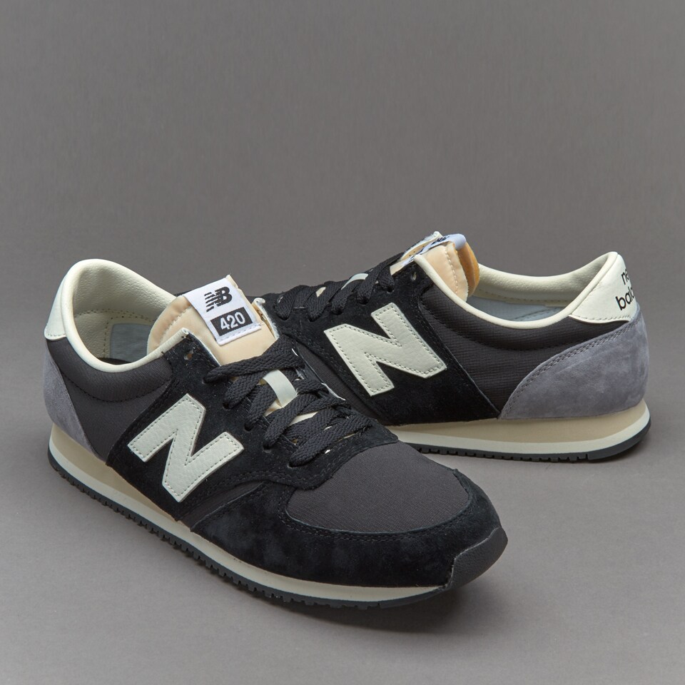 Indomable Tratamiento Preferencial Disco Mens Shoes - New Balance 420 - Black - U420RKG | Pro:Direct Soccer