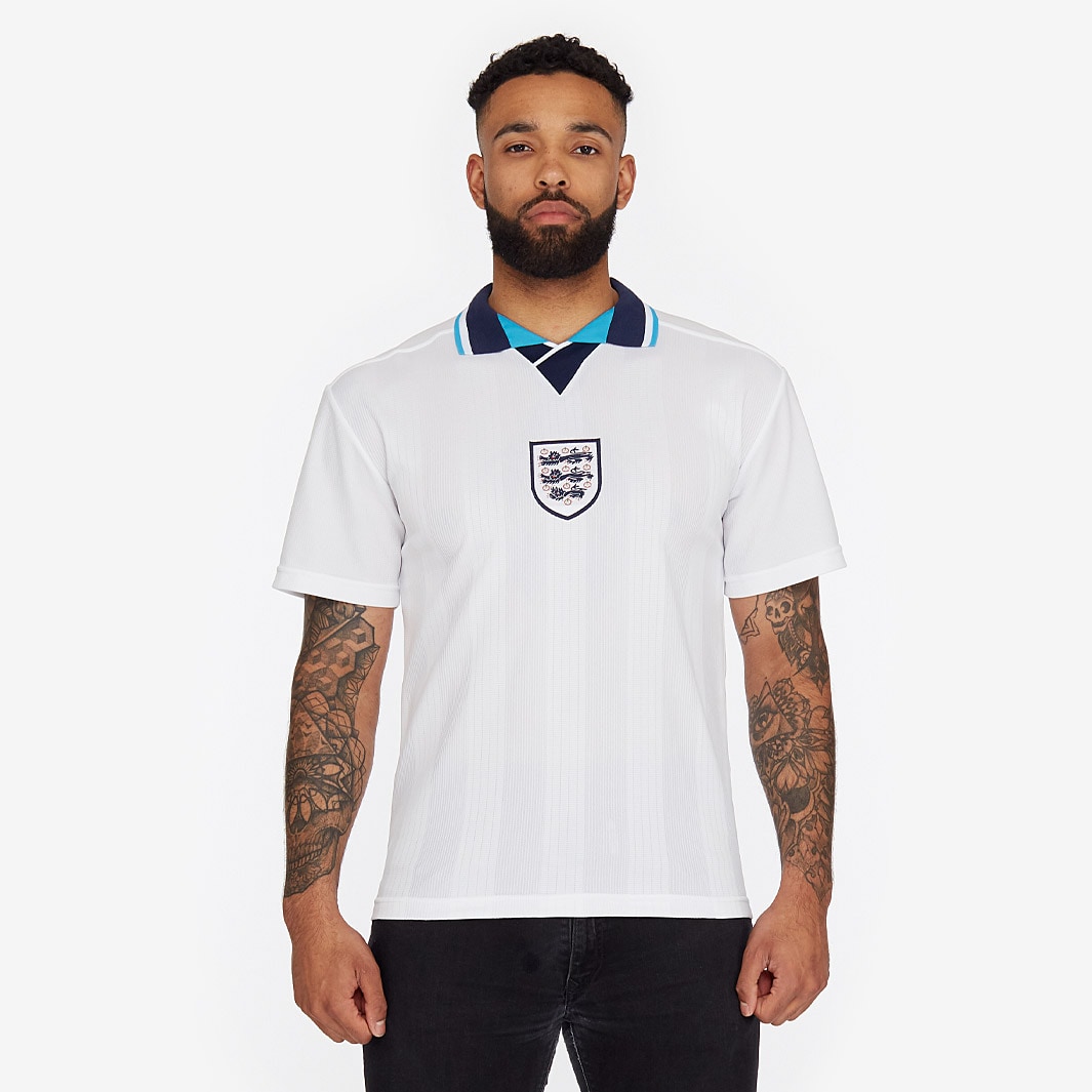 Football Shirts - Score Draw Retro England Home Football Shirt - Mens ...