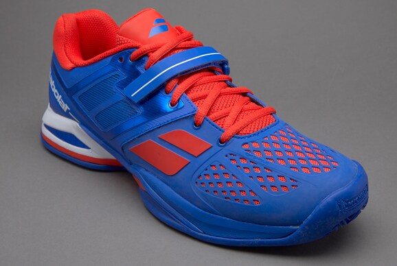 Babolat Propulse Clay Mens Shoes Blue Red Pro Direct Tennis