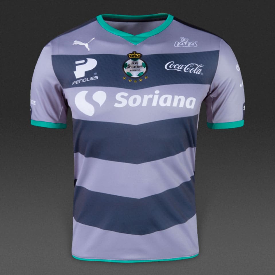 Puma Santos Away Jersey Replica Replica Clothing Quiet Shade/Nine