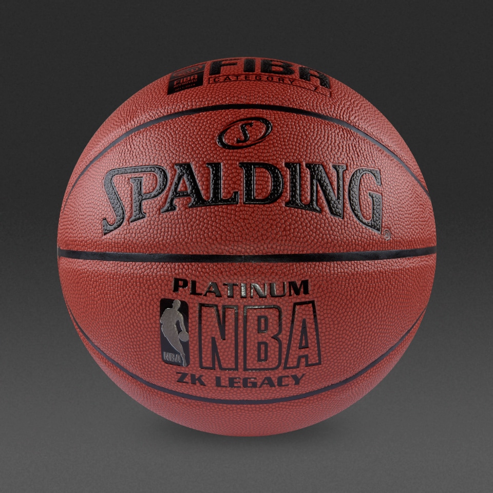 Basketballs - Spalding NBA Platinum Legacy - Size 7 - Brown - 30 01514 01  0117 | Pro:Direct Basketball