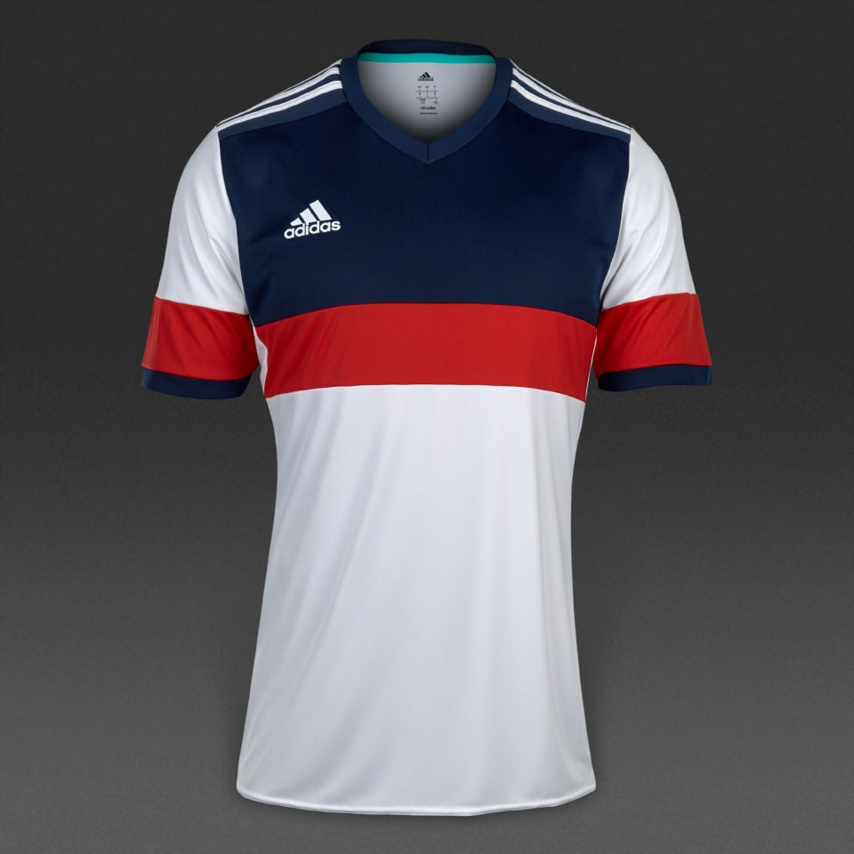 Camiseta Konn 16 MC-Equipaciones futbol para equipos-Blanco/Azul | Soccer