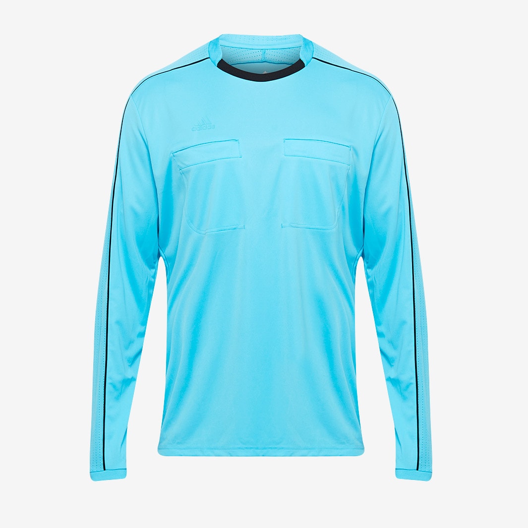 Camiseta árbitro adidas Referee 16 ML para árbitros - Azul/Negro | Pro:Direct Soccer