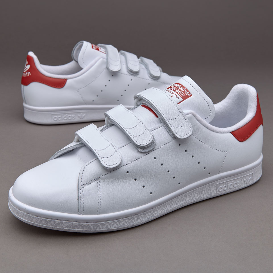 Stan smith crystal hot sale white scarlet