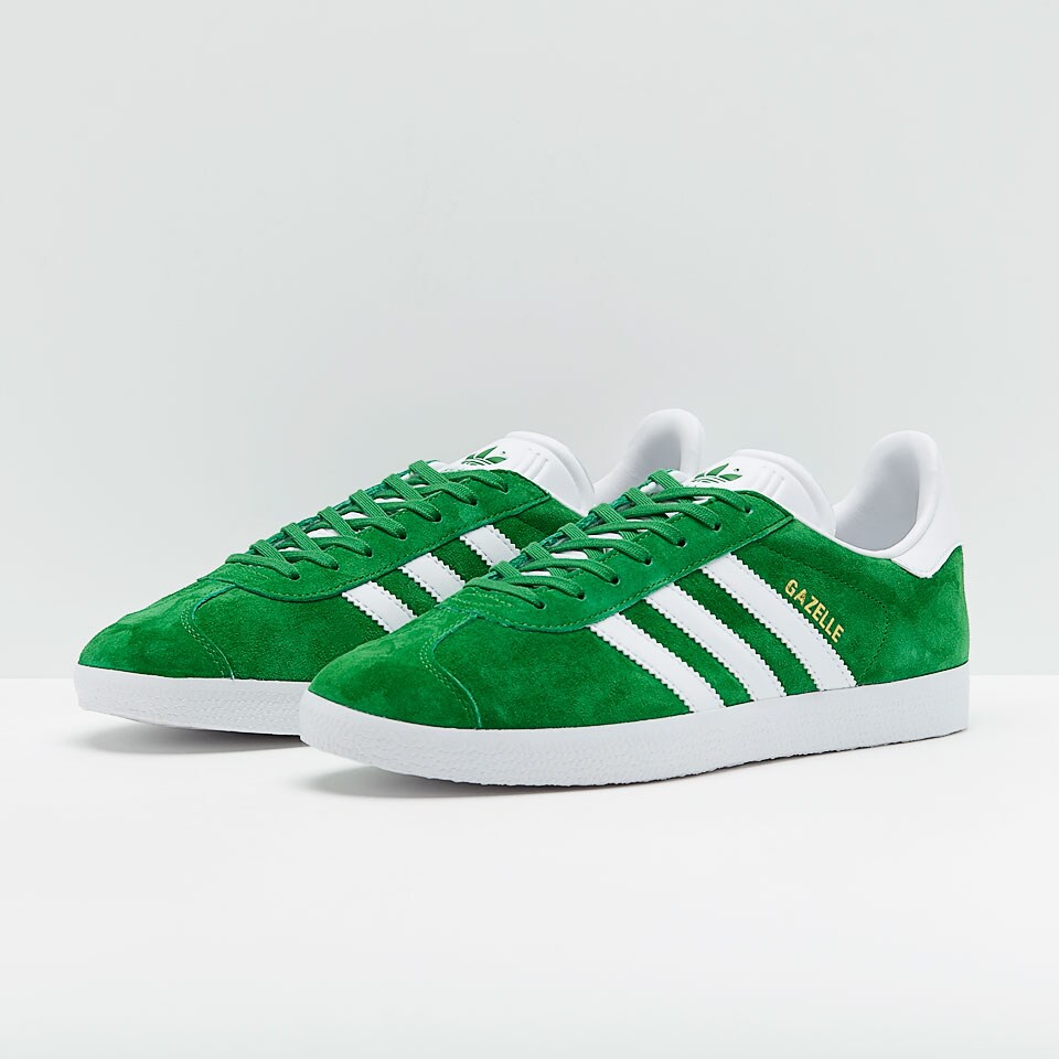 Mens Shoes - adidas Originals Gazelle - Green - BB5477 | Pro:Direct Soccer