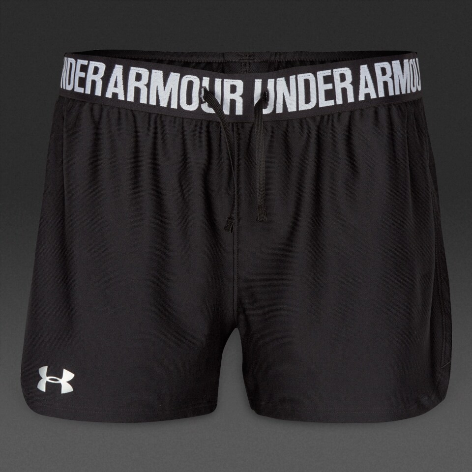 Pantalones Cortos Under Armour Play Up Negro Mujer