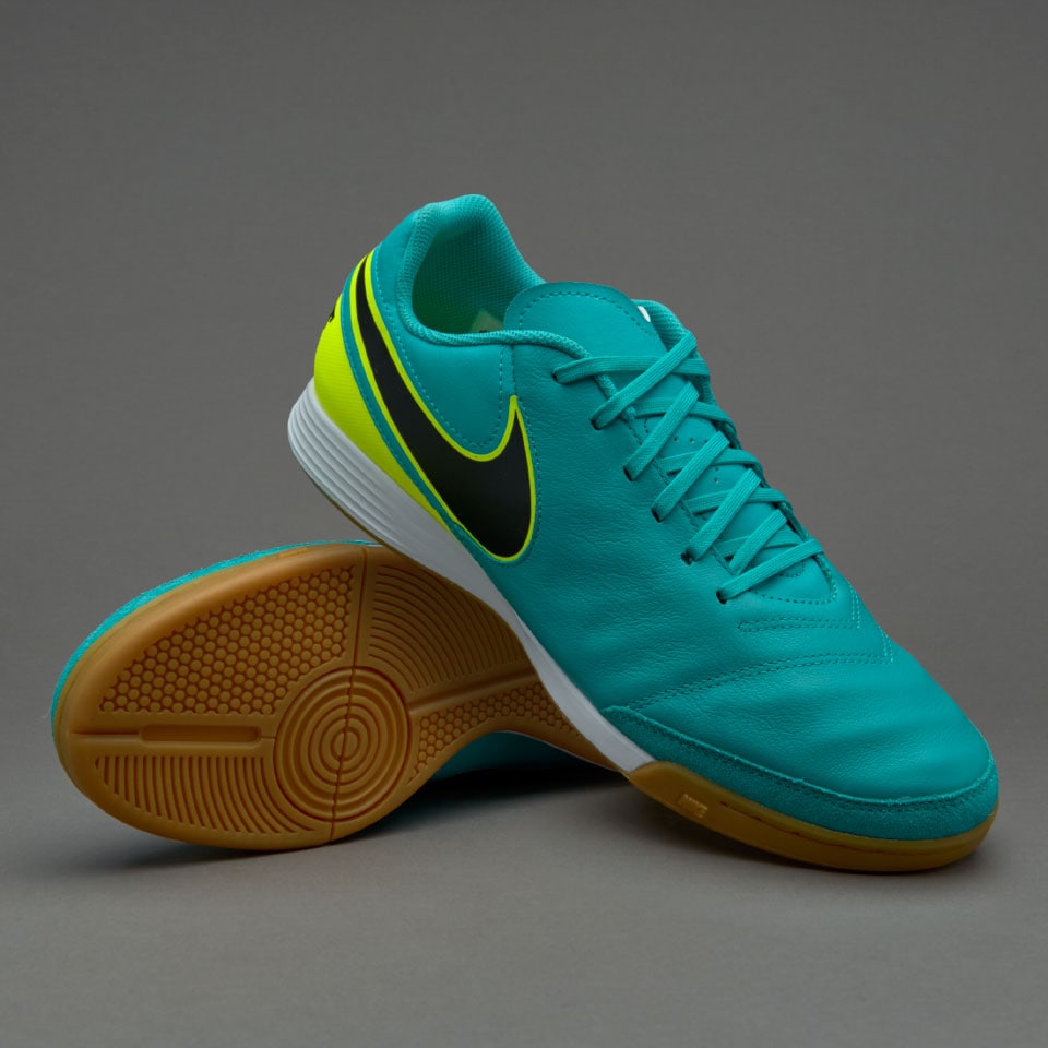 Nike Tiempo Genio II Piel IC - Zapatillas de fútbol sala-Jade | Pro:Direct