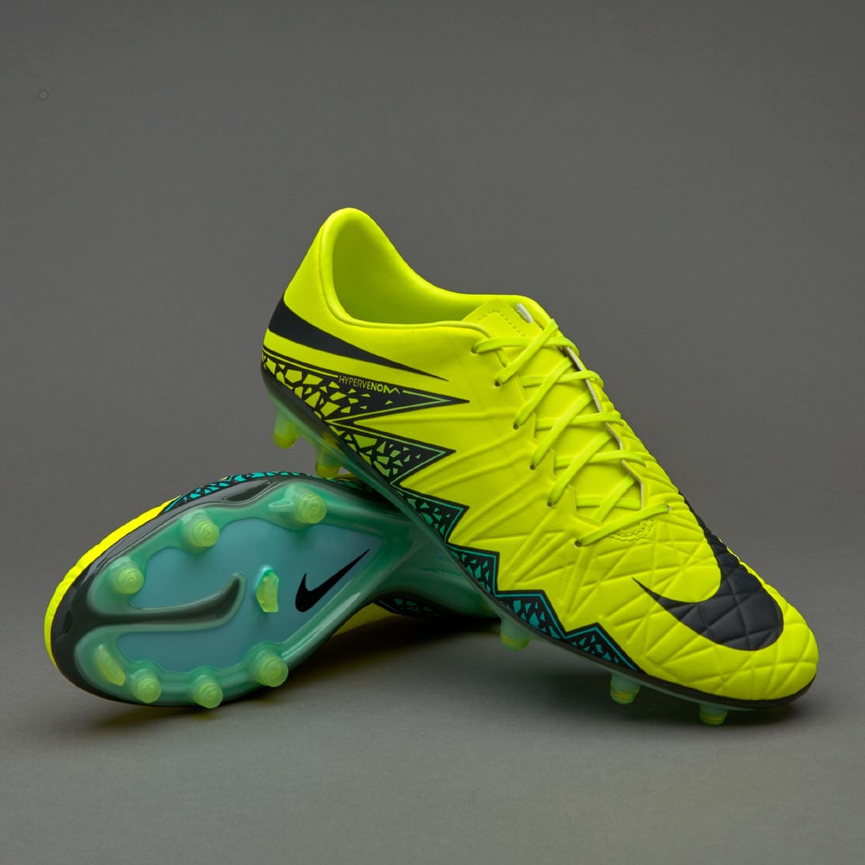 Nike Hypervenom FG - Botas de futbol- Volt/Negro/Hyper Pro:Direct Soccer