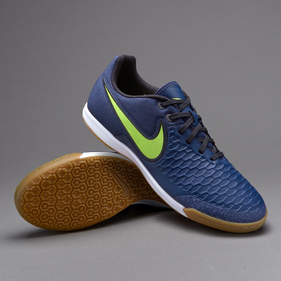 Mount Bank Celda de poder Amplia gama Nike MagistaX Pro IC - Zapatillas de fútbol-Azul marino/Volt/Marrón claro |  Pro:Direct Soccer