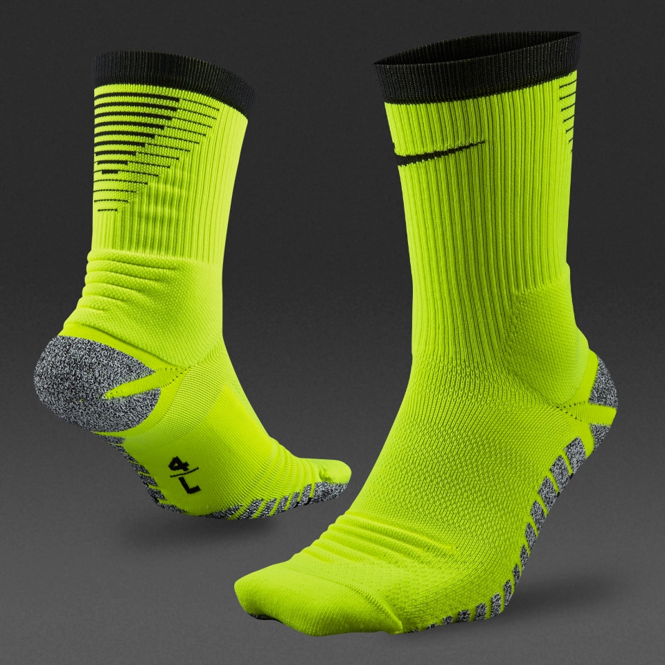 Maldito suelo taller Calcetines Nike Grip Strike Light Weight Crew-Medias y calcetines de  futbol-Volt/Negro | Pro:Direct Soccer