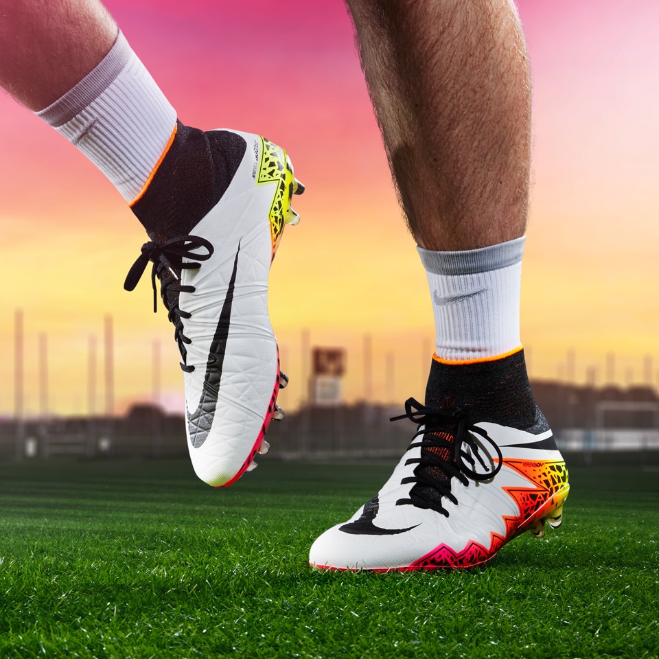Finito Un evento Río arriba Nike Hypervenom Phantom II FG - Mens Soccer Cleats - Firm Ground -  White/Black/Total Orange/Volt 