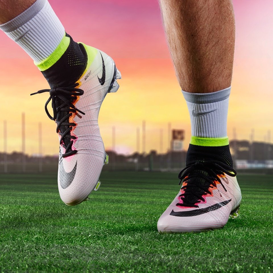 Nike Mercurial Superfly FG - Mens Soccer Cleats - Firm Ground - White ...