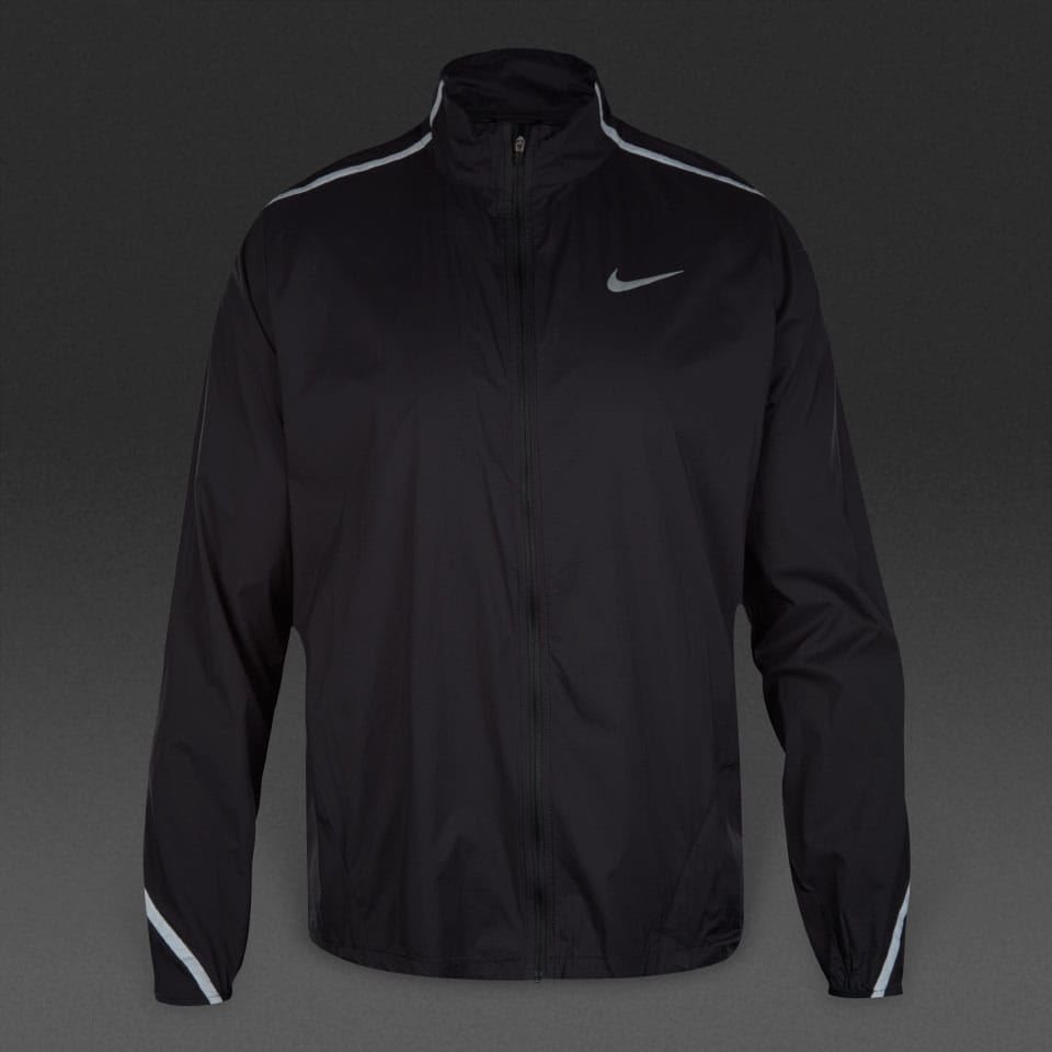 Nike Impossibly Light Jacket Mens Clothing Black/White/Reflective