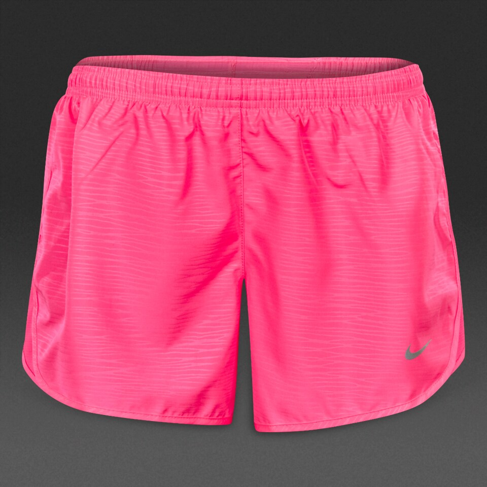 Nike Womens Modern Embossed Tempo Shorts - Womens Clothing - Hyper  Pink/Reflective Silver