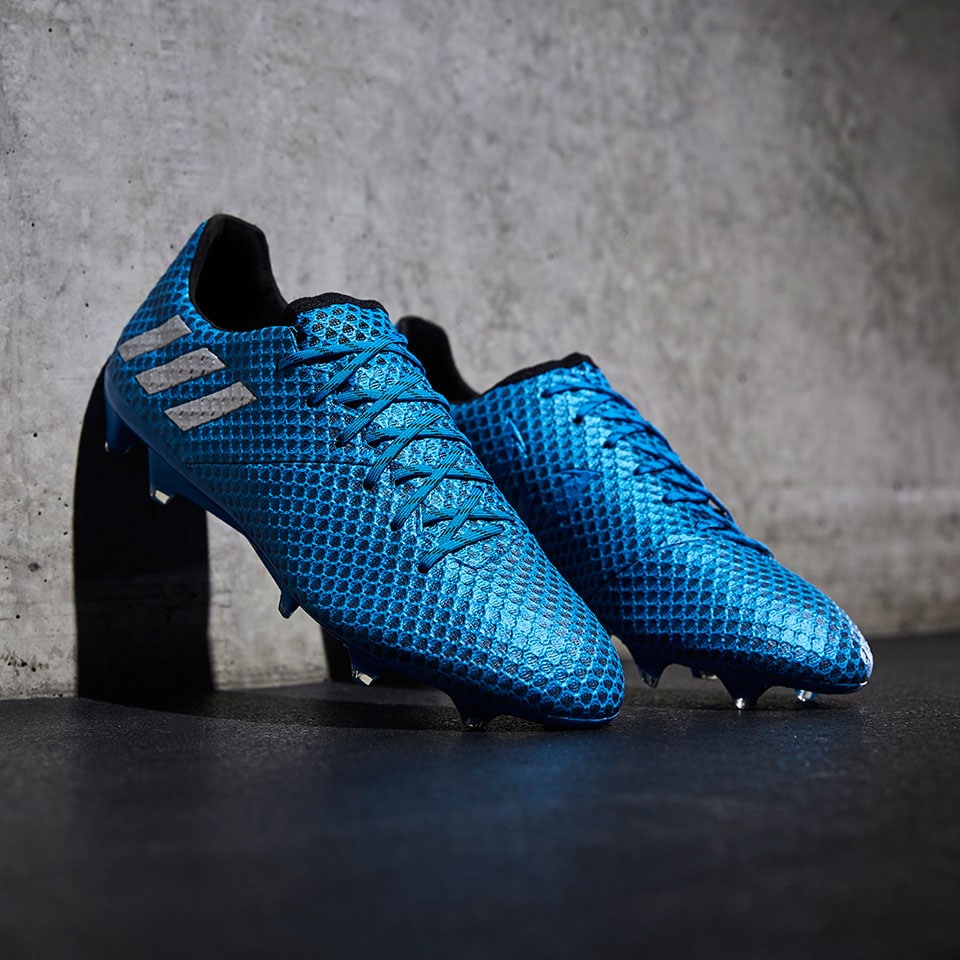 adidas Messi 16.1 FG/AG - Shock Blue/Matte Silver/Core Black