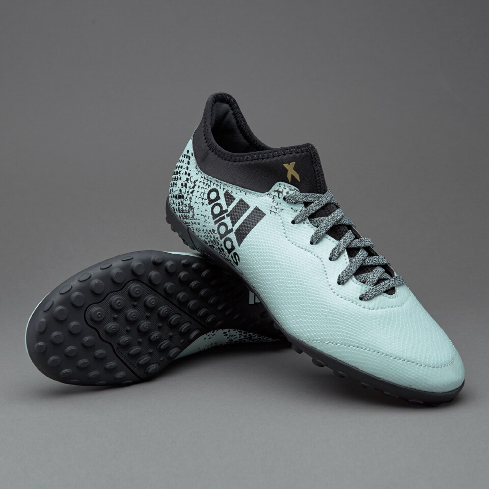 alarma pierna Inadecuado adidas X 16.3 Cage - Zapatillas de futbol-Verde vapor/Negro/Dorado |  Pro:Direct Soccer