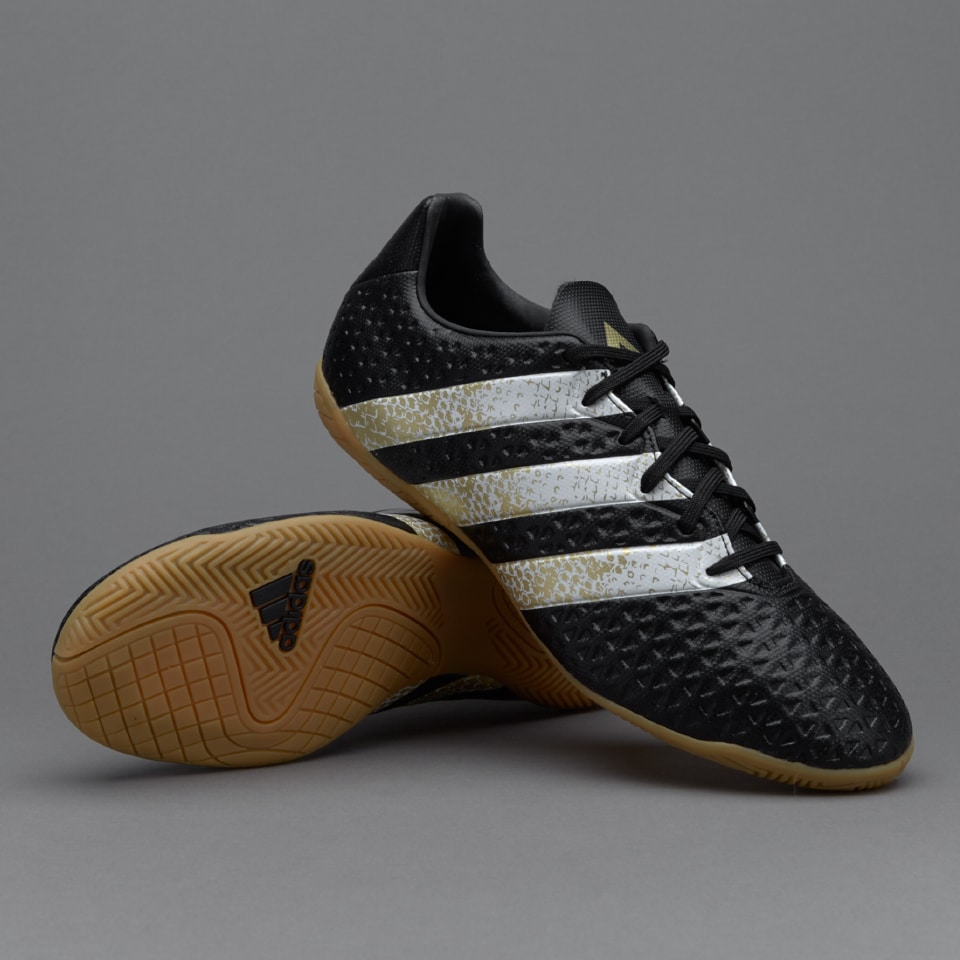 fusión prosperidad Calumnia adidas ACE 16.4 IN - Zapatillas de futbol -Negro/Blanco/Dorado | Pro:Direct  Soccer