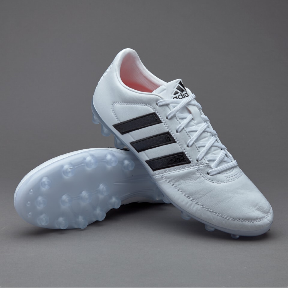 adidas 16.1 AG de futbol-Cesped artificial-Blanco/Negro/Plateado | Pro:Direct Soccer
