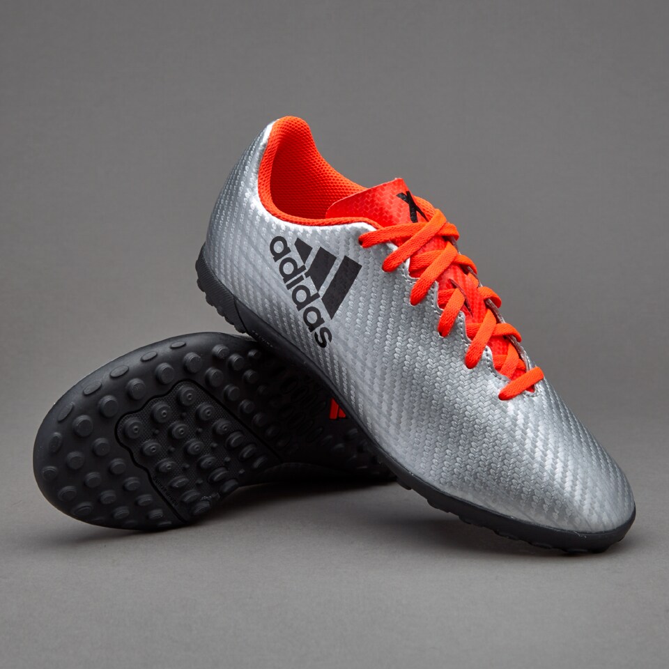 disco domingo Víspera adidas X 16.4 TF para niños -Zapatillas de futbol -Plateado/Negro/Rojo |  Pro:Direct Soccer