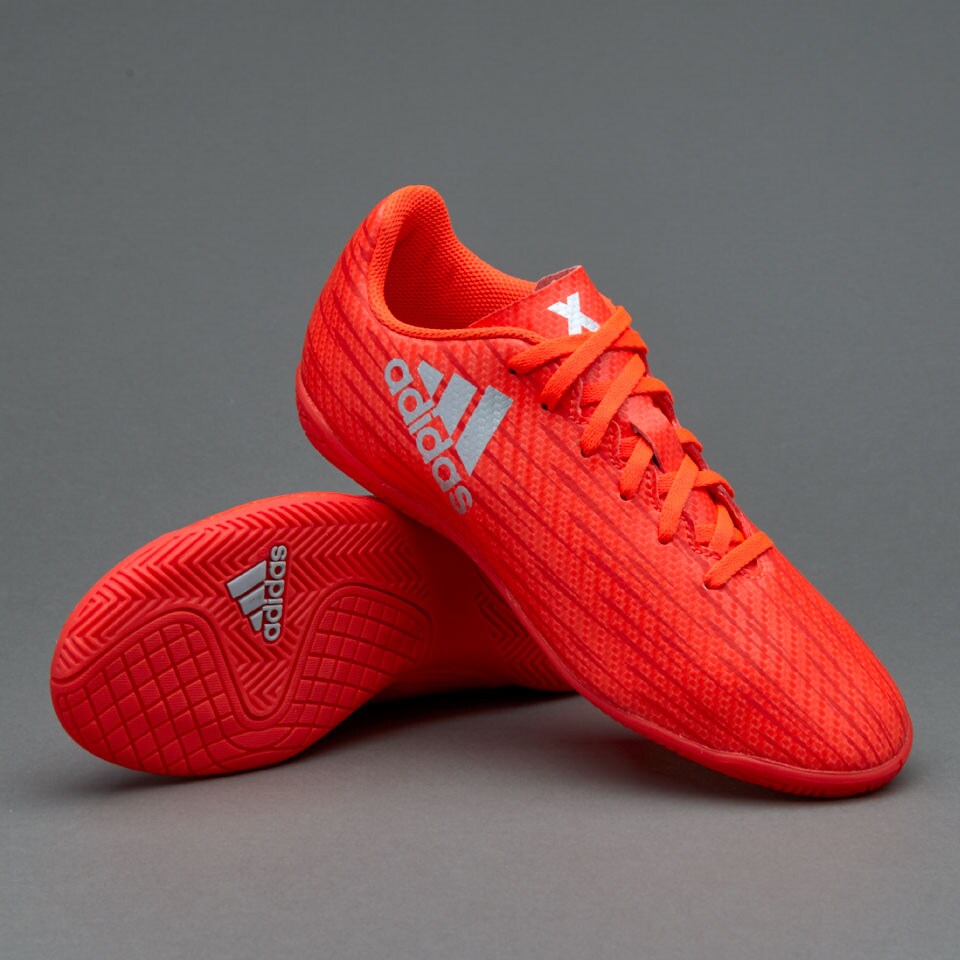 Corrupto matiz empresario adidas X 16.4 IN para niños-Zapatillas de fútbol- Rojo/Plateado/Rojo alta  resolución | Pro:Direct Soccer
